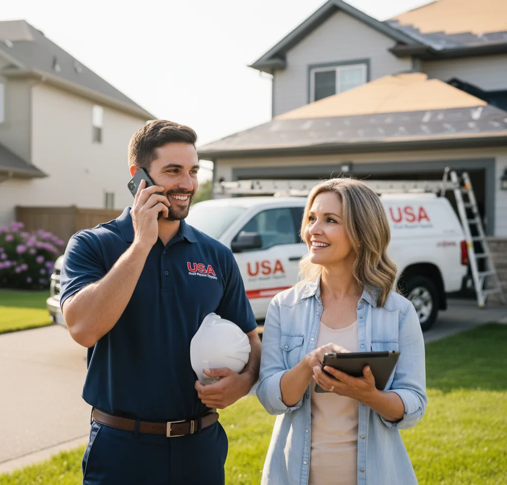 USA Roof Repair Experts customer support in Creedmoor